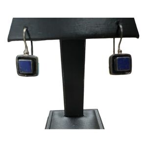 Vintage Square Drop Earrings